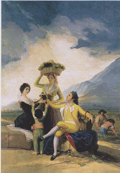 Francisco de Goya The grape harvest oil painting image